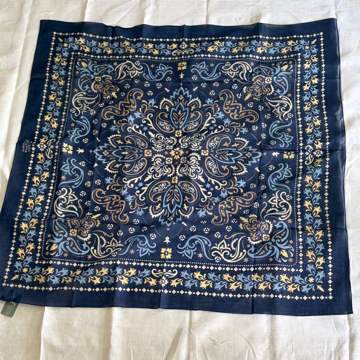 Maison Lecompte Flament Bandana Scarf