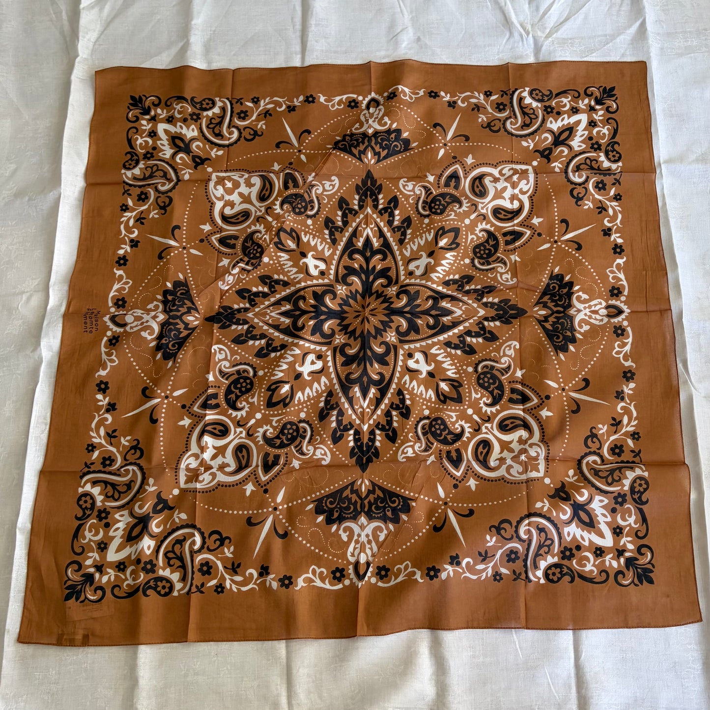 Maison Lecompte Flament Bandana Scarf