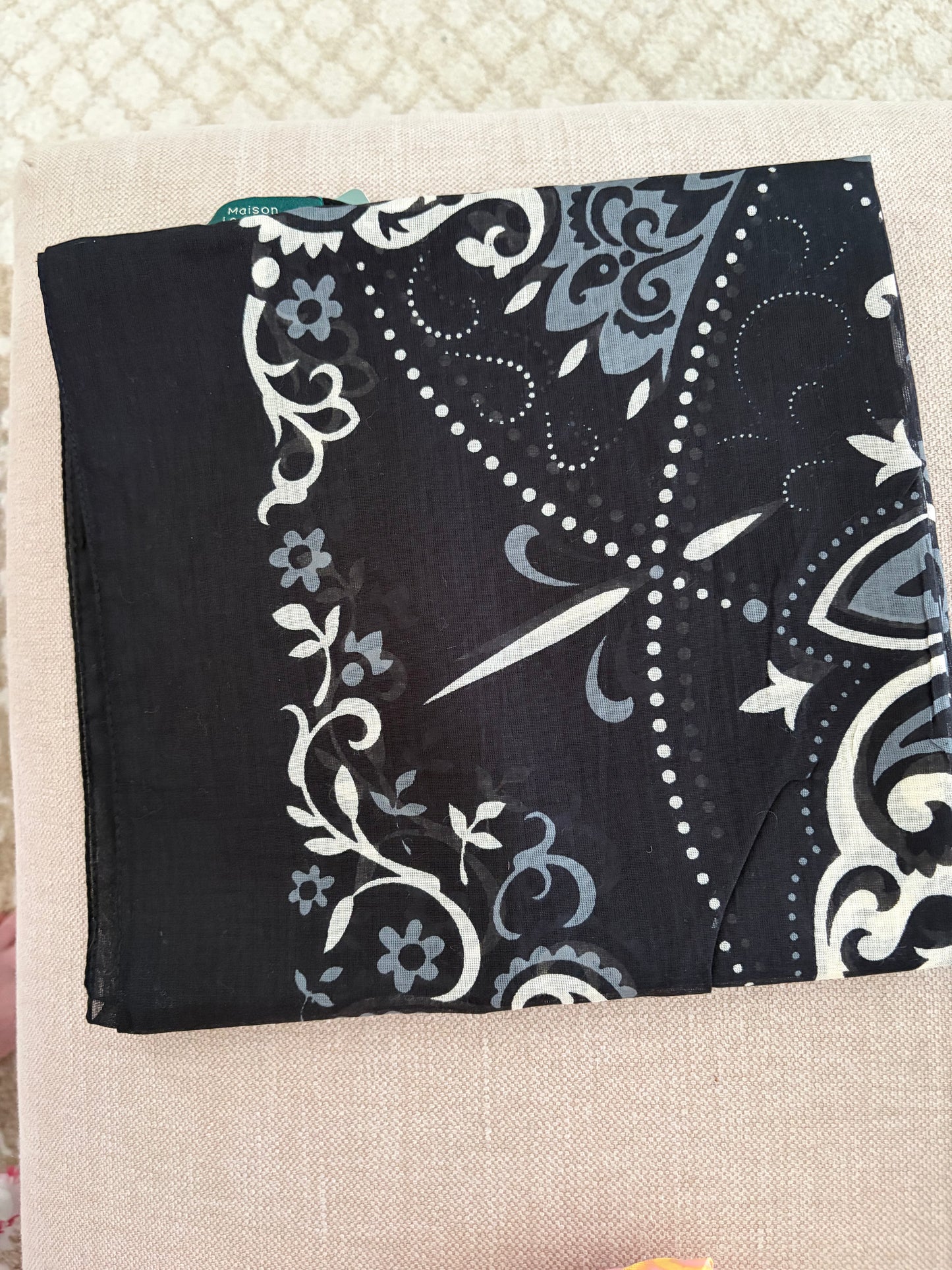Maison Lecompte Flament Bandana Scarf