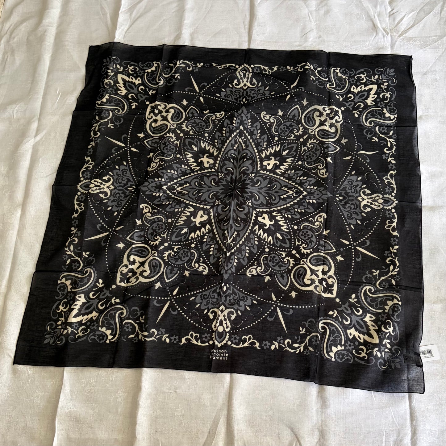 Maison Lecompte Flament Bandana Scarf