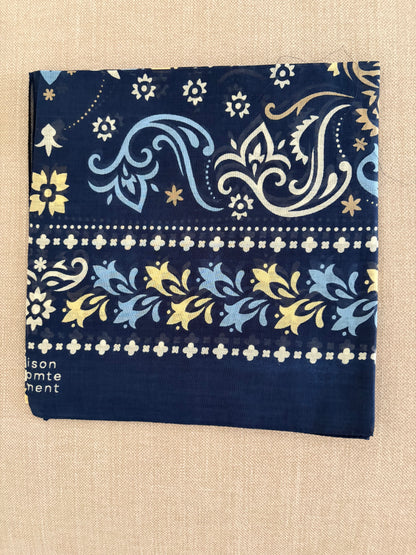 Maison Lecompte Flament Bandana Scarf